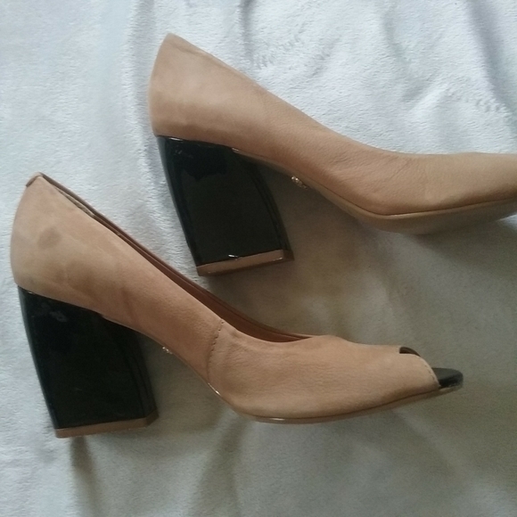 🔵 3/$30 AVIDA Peep Toe Heeled Shoes - Picture 9 of 15